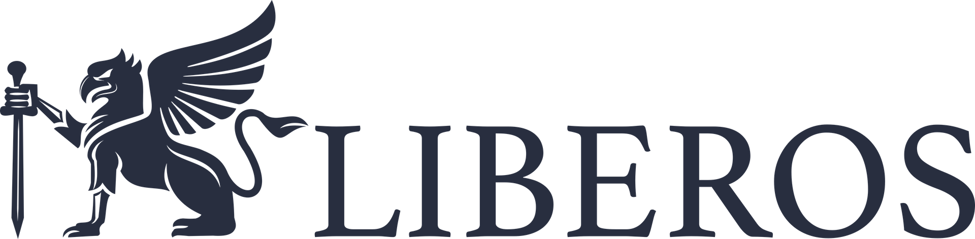 Liberos logo 282E3F